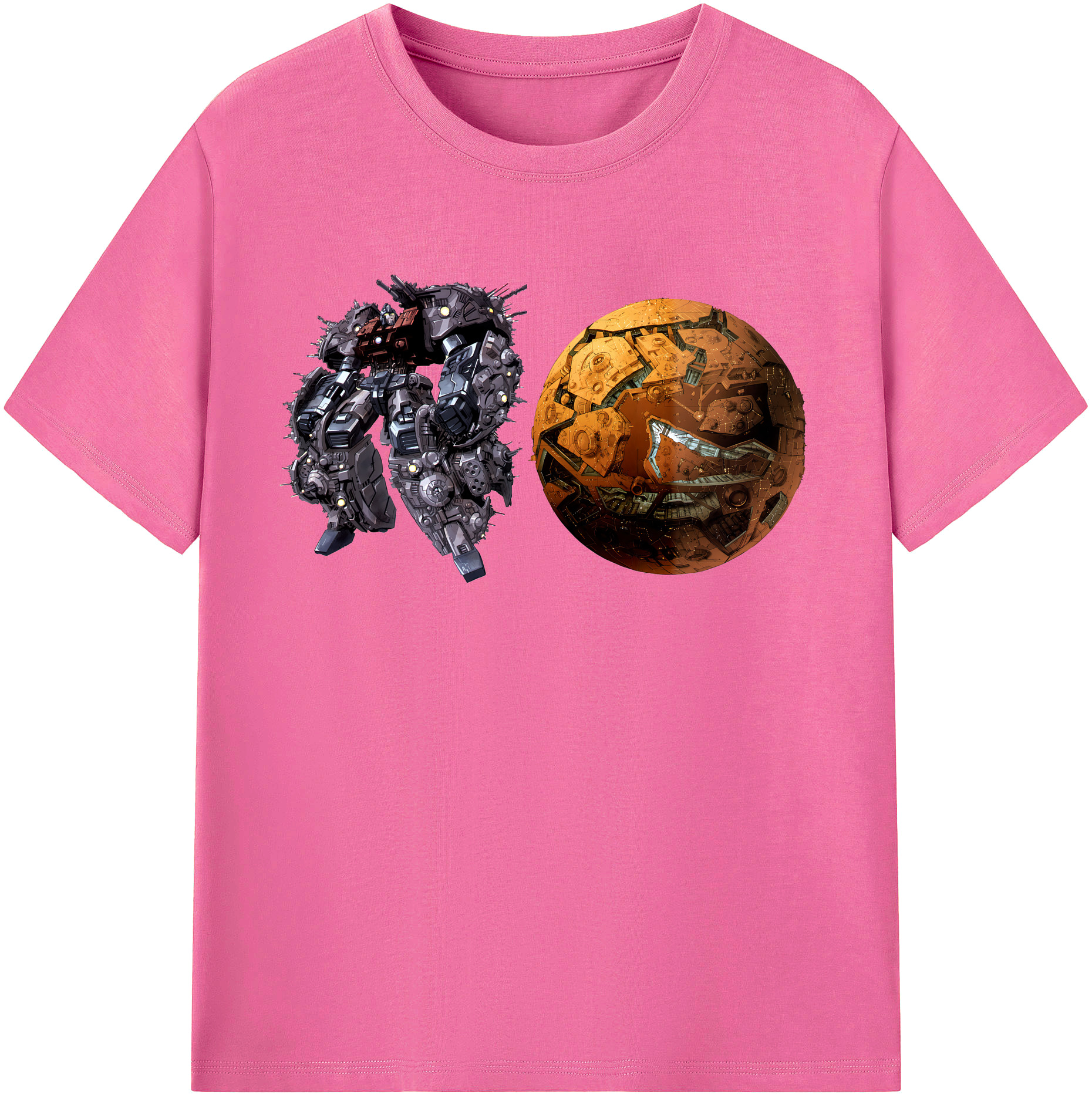 （画像用） Transformers トランスフォーマー レディースカジュアルプリントTシャツ（綿100％）